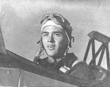 Forrest M. Mims Jr. during WW II flight training 